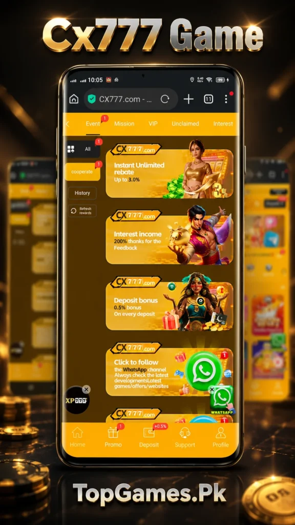 Cx777a Game App
